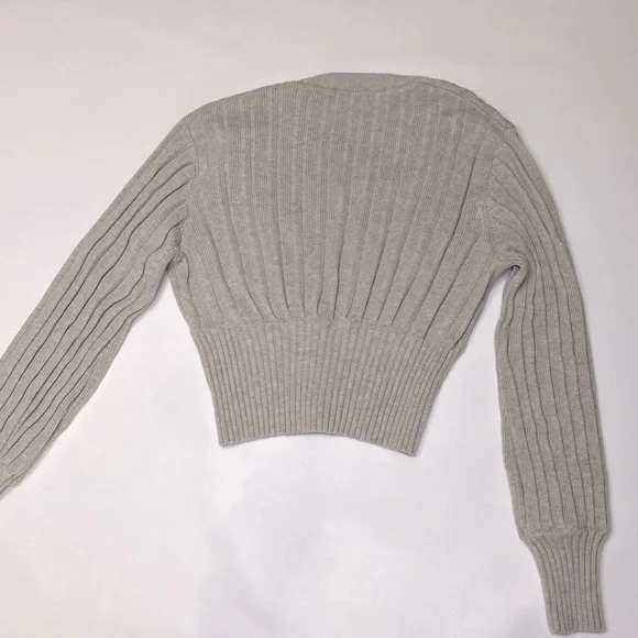 Aritzia Wilfred Plunge Front Cardigan - Picture 7 of 13